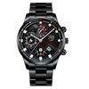 Classic Business Men's Watch Fashion Stainless Steel Strap Watch Calendar Quartz Watch Sports Watch Casual Watch
