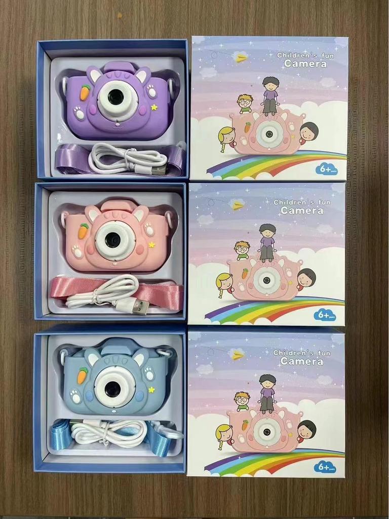 X5 HD Children's Digital Mini Camera with Cartoon IPS Screen - Ideal Birthday Gift