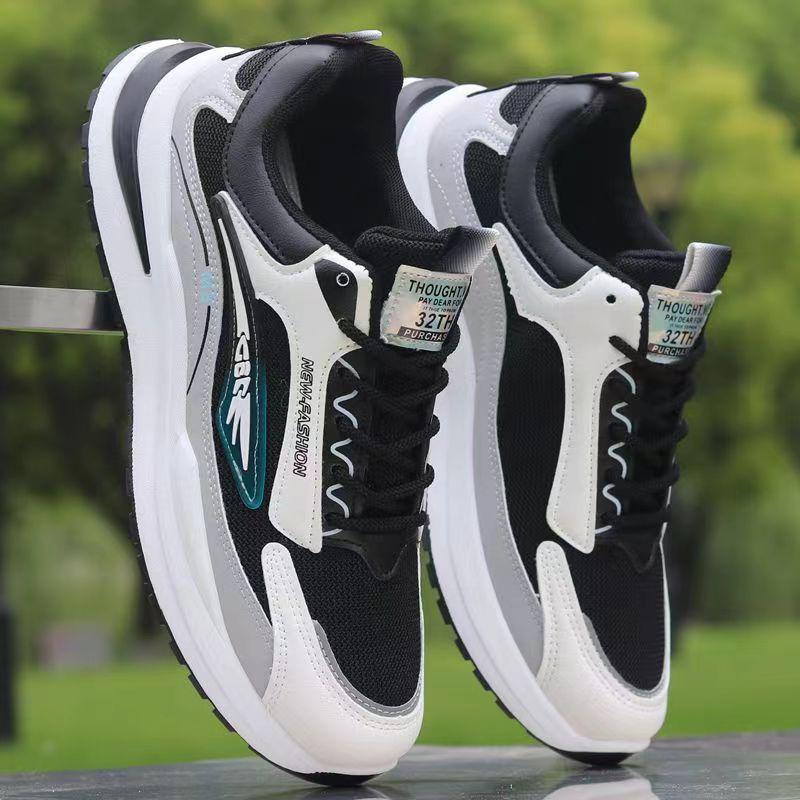 Pantofi ușori din plasă respirabilă pentru bărbați, talpă moale, pantofi casual și alergare