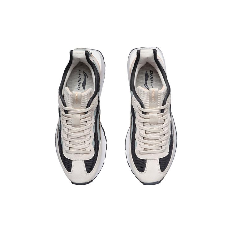 Li Ning CF Casual Shoes Women's Low top Apricot/Blue/Black AGCR278-5