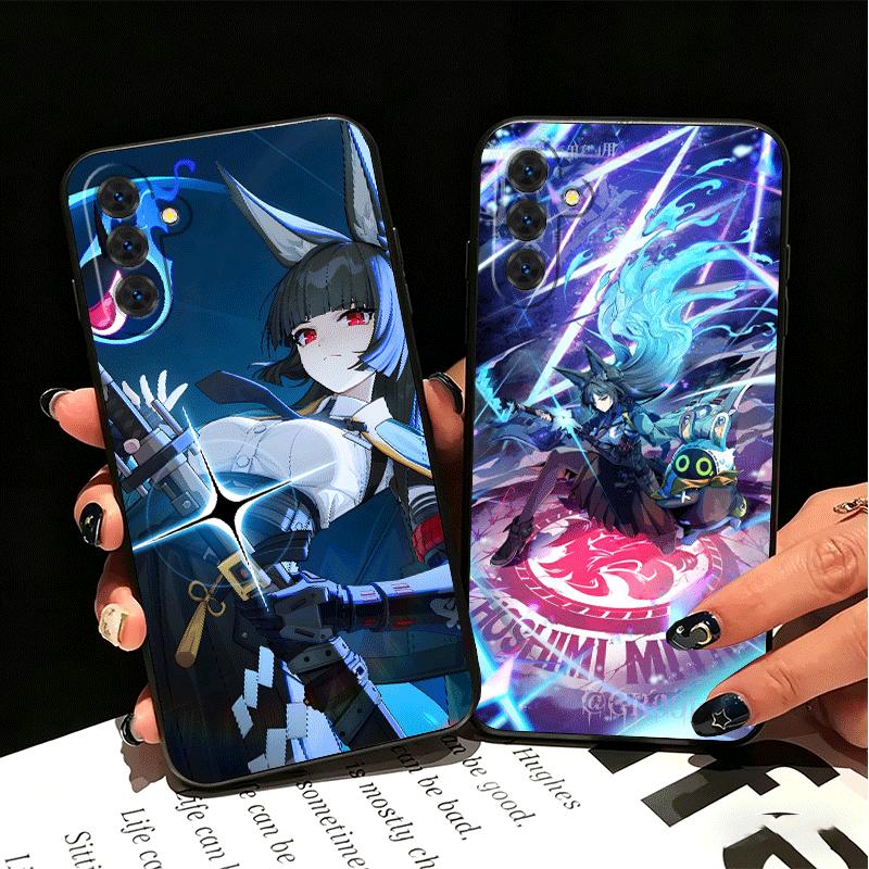 Zenless Zone Zero Hoshimi Miyabi Soft Phone Case for Samsung A17 A37 A57 A16 A26 A36 A56 A15 A25 A35 A55 A14 A24 A34 A54 A13 A23