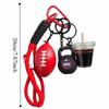 Dopamine Rugby Dumbbells Keyring Detachable Iced Americano Pendant Fitness Series Keychain  Gifts
