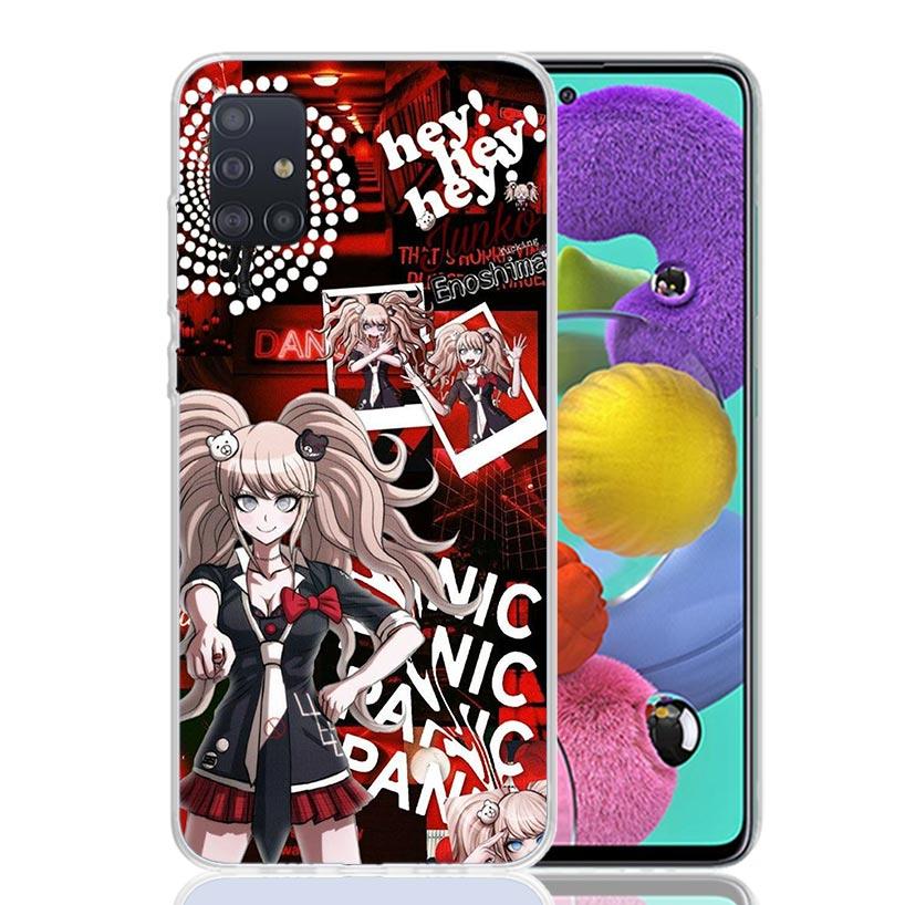 Danganronpa Enoshima Junko Phone Case for Samsung Galaxy A52 A51 A50S A12 A22 A32 A72 A10S A30S A31 A71 Note 20 Ultra 10 Plus S1