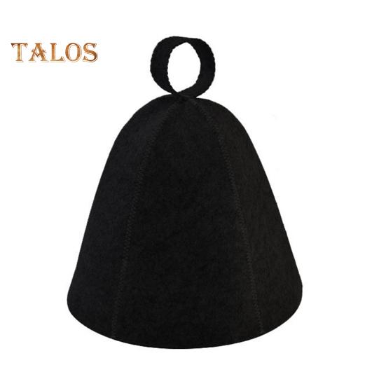 

Фетровая шляпа-суна унисекс вапорариумная шапочка термоизоляционная эластичная влагопоглощающая шапочка для сушки волос однотонные аксессуары для спа-ванны чёрный