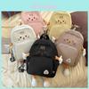 Little Cat Cartoon Backpack With Breathable Nylon Material For School And Casual Use