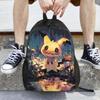 Its Bags Pokemon Backpacks Daypack Summer Vibes mochila Outdoor Zipper Closure Rucksack