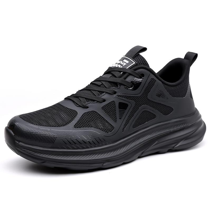 Hot Selling Fashionable Mesh Lightweight Mens Sports Shoes Breathable Racing Travel Running Shoes Flexible Support Walking Shoes