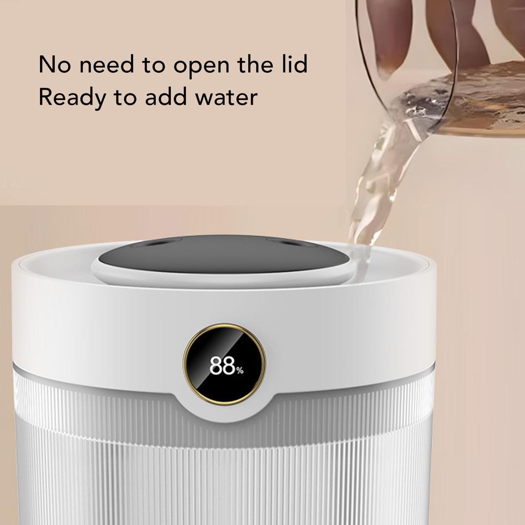 2000ML Top Fill Humidifier Double Spray Plug In Humidifier Aromatherapy Machine for Home