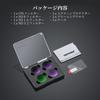 NEEWER ND-Filterset Kompatibel mit Osmo Nano mit Bildschirm für Action-Kamera Zirkular-Polarisations-Optisches Fotozubehör (4 Filter) - - Einschraubbar