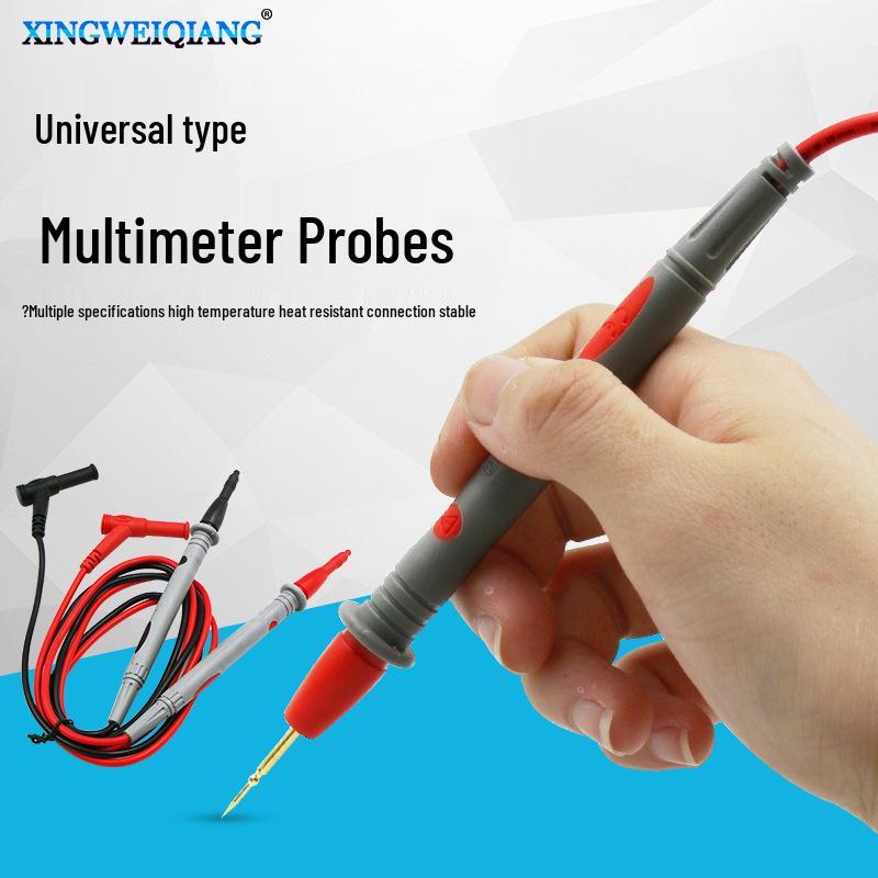 

Universal Digital Multimeter Test Probes and Fine Tip Leads for Precision Testing Silver Probe Test Leads 10A
