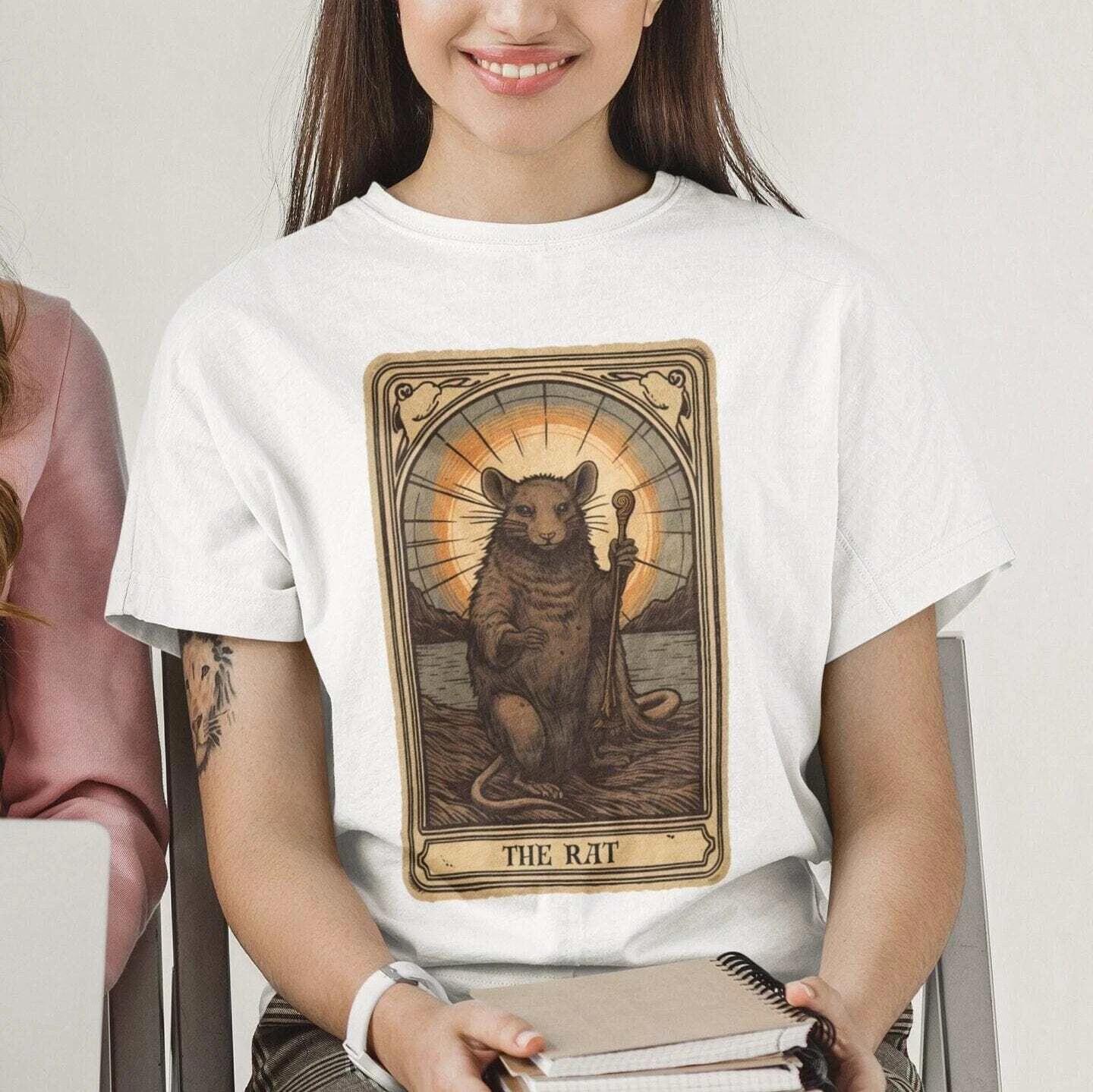 The Rat Tarot Card Shirt XL