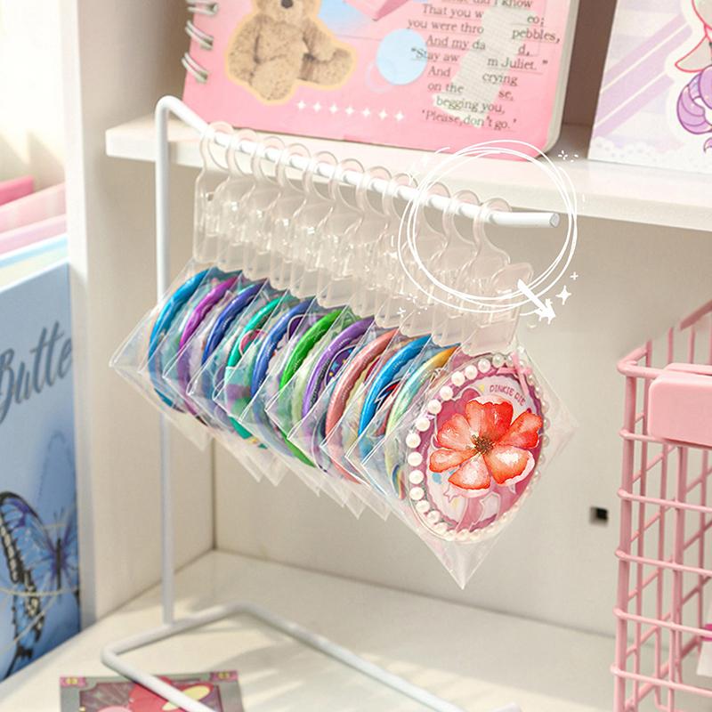 Kommode Metall Utstillingsholder Nøkkelringer Hengende Klemme Plast Pyntegjenstand Bordplate Smykkeholder