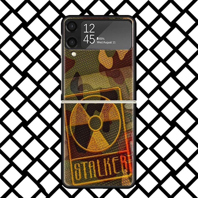 Game S-Stalker Phone Case For Samsung Z Flip 7 6 5 4 3 Galaxy ZFLIP7 ZFlip6 5G Flip5 Flip4 Flip3 5g Black Hard Cover