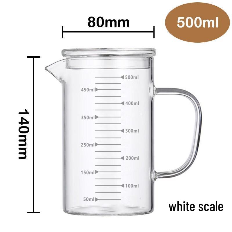 ZISIZ Graduated Glass Measuring Cup