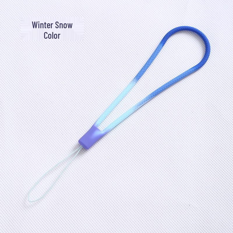 רצועת יד מסיליקון קשת בענן עם טבעת אצבע למניעת נפילה