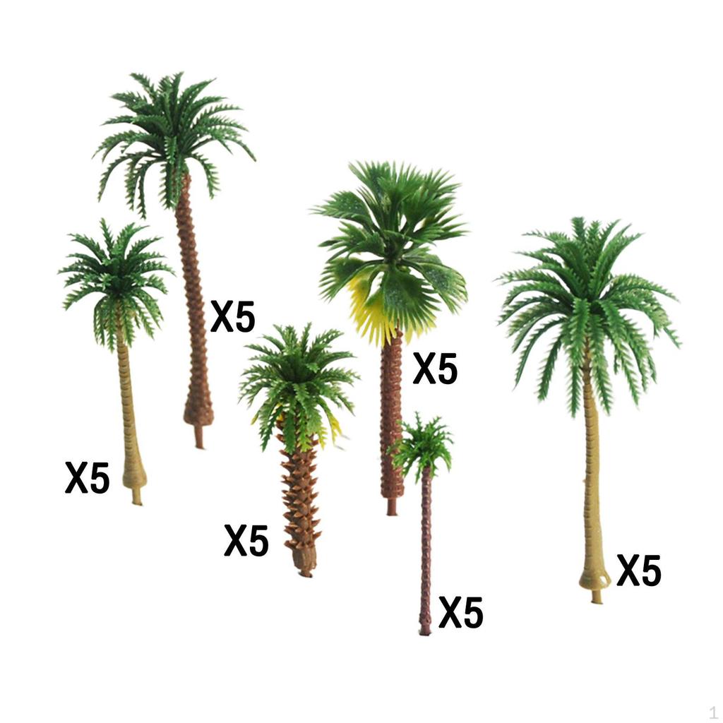 Model Trees Ornament Decoration Micro Landscape Table Architectural Props DIY Miniature Diorama