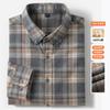 Men's Fashionable and Stylish Multi-color Checkered Shirt, a New Business Trend, High-quality Long-sleeved for Commuting