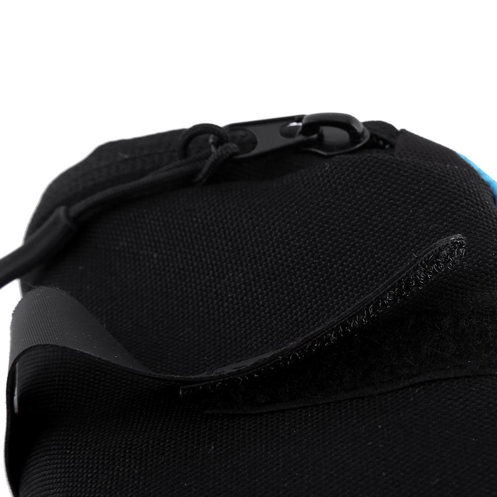 Saddle Bag Rear Seat Storage Tail Pouch Bike Bag For Outdoor Riding Equipment(black)