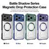 Luxury Magnetic Ring Phone Case For iPhone 17 16 15 14 13 12 11 Pro Max Plus Camera Protection Silicone Shockproof Bumper Cover
