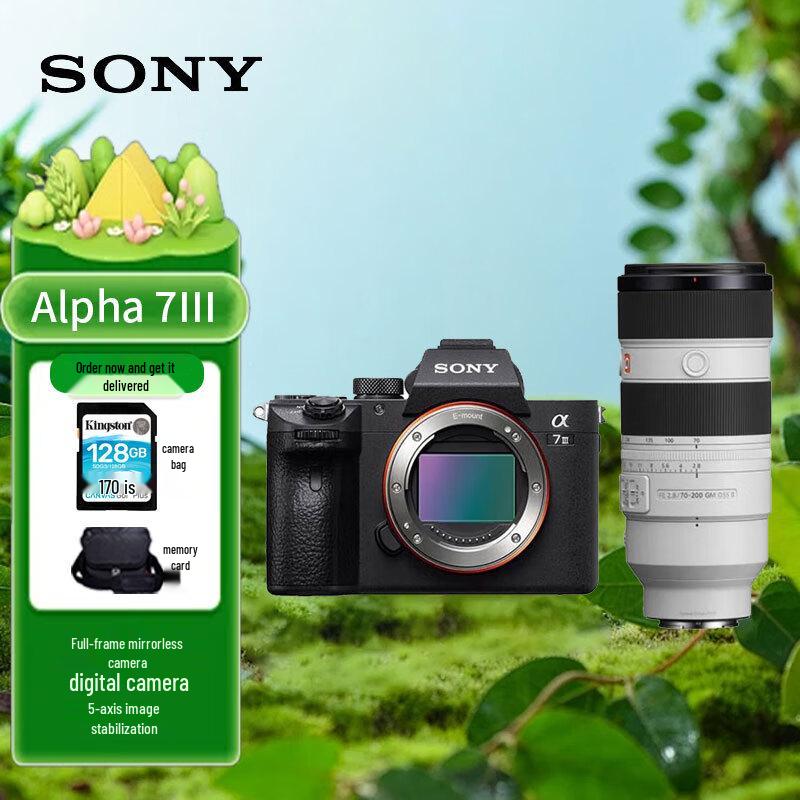 Sony Alpha 7 III Full-Frame Mirrorless Camera (CN version)