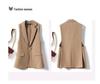 Women's One-Button Petite Suit Vest - Cross-border Spring/Autumn New Style