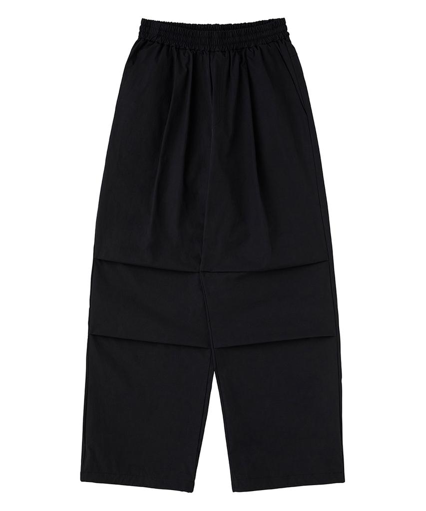Urban Age [2Pack] Waterproof One-Pleat Parachute Wide Pants (3 Colors) (Type C)