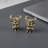 Mini Messing Chinesische Qilin Figuren Mit Exquisiten Geschnitzten Details Perfekt Für Home Office Schreibtisch Dekoration Sammlung Geschenk