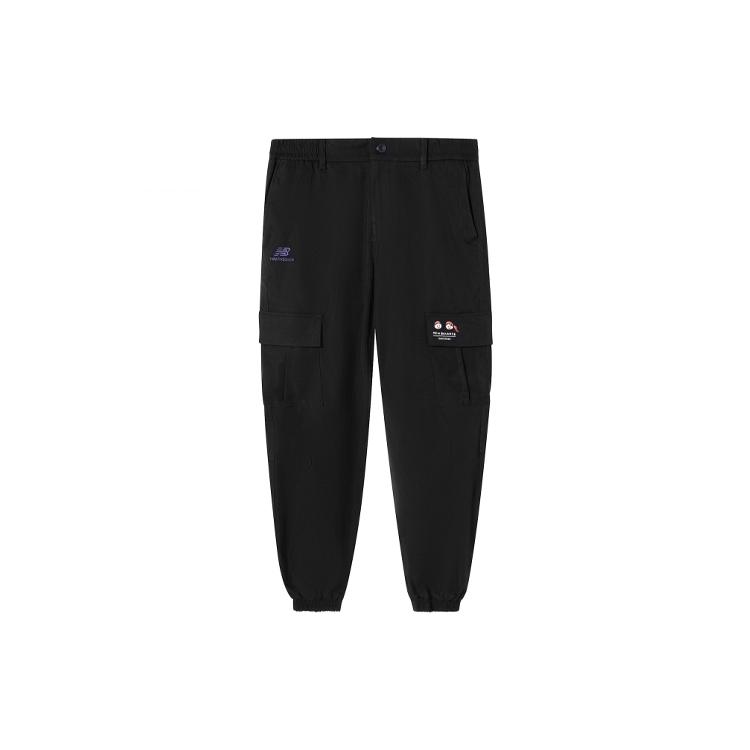 Мужские брюки-карго New Balance Черные Умеренные NTA47011-BK S