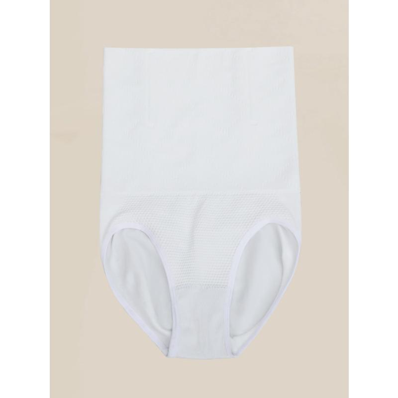 Women High Waist Tummy Control Butt Lifter Seamless Slim Shapewear Briefs S