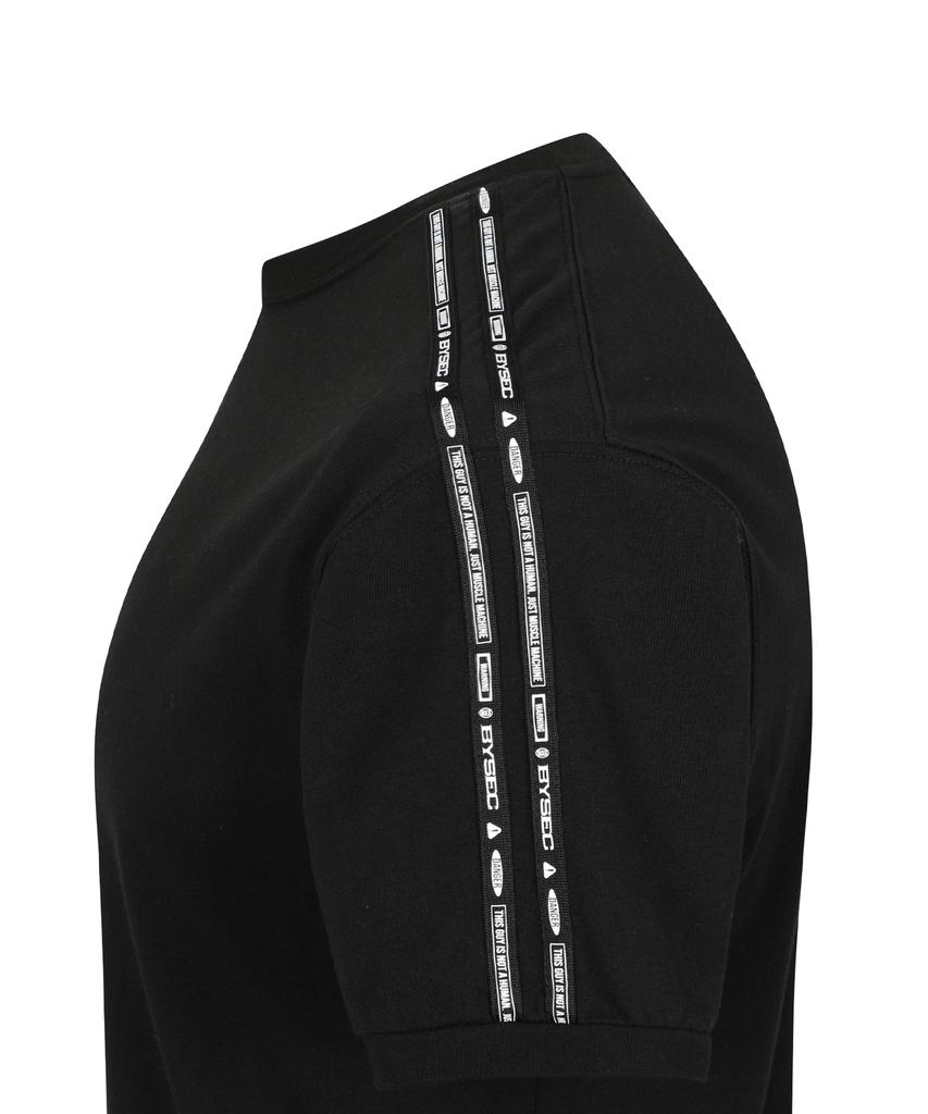 BYSEC Muscle Spandex Track Short Sleeve_2 Colors