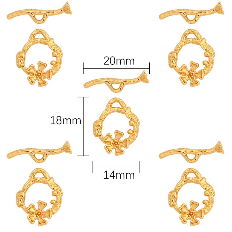 

1 компл./пакет, медная пряжка OT, подвеска для DIY, ожерелье, браслет, аксессуары для изготовления ювелирных изделий, принадлежности ручной работы
