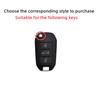 TPU Car Key Case Cover Protect Shell Bag For Peugeot 208 107 206 306 307 308 2008 3008 4008 5008 RCZ Citroen C1 C2 C3 C4 C5 C8