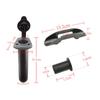 Universal Kayak Canoe Deck Mounted Paddle Clip + Screws Kayak Accessory
