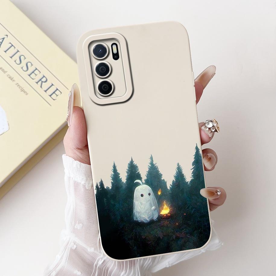 For OPPO A16 Case A16S A54S Soft Silicone Phone Case For Oppo A16 CPH2269 Cartoon Fundas For OPPOA16s CPH2271 Cover A 54s Bumper