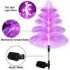 Luce solare da prato a 7 colori Luci per albero di Natale a 5 strati Luci LED per cortile Luci decorative stradali impermeabili