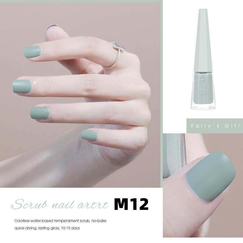 New Water-based Matte Nail Polish Matte Matte Non-tearable No-bake Quick-drying Long-lasting Nail Polish