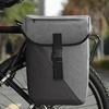 Weatherproofed Cycling Panniers Bag With Carbon Texture Multiple Pocket Organization for Outdoor Exploration