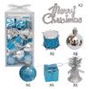26/32PCS Multicolor Hanging Pendants Mixed Pattern Xmas Tree Decoration  Festival Ornament