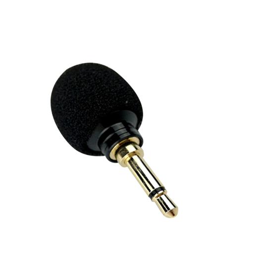 MINI01 Mini Microphone Mono Clear Sound Portable 3.5mm Replacement Stereo In-line Mic for PS4/5 Game Player