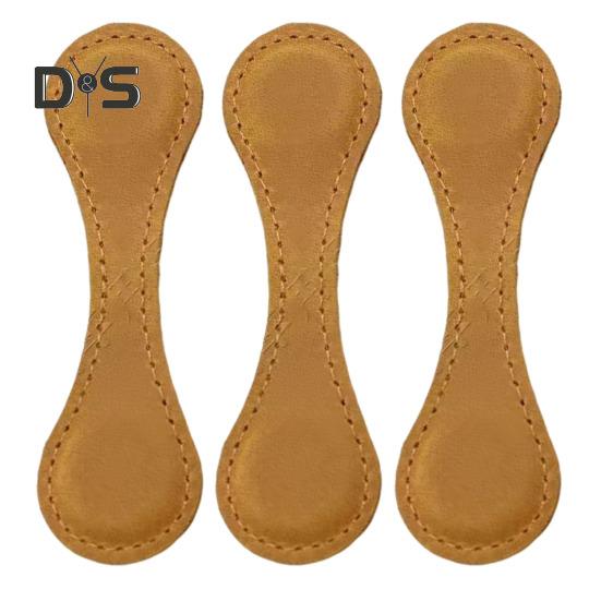 3 Stück magnetische Lesezeichen aus Kunstleder im Vintage-Stil, kompakte Größe, Ersatz-Lesezeichen für Studenten, Lesezubehör