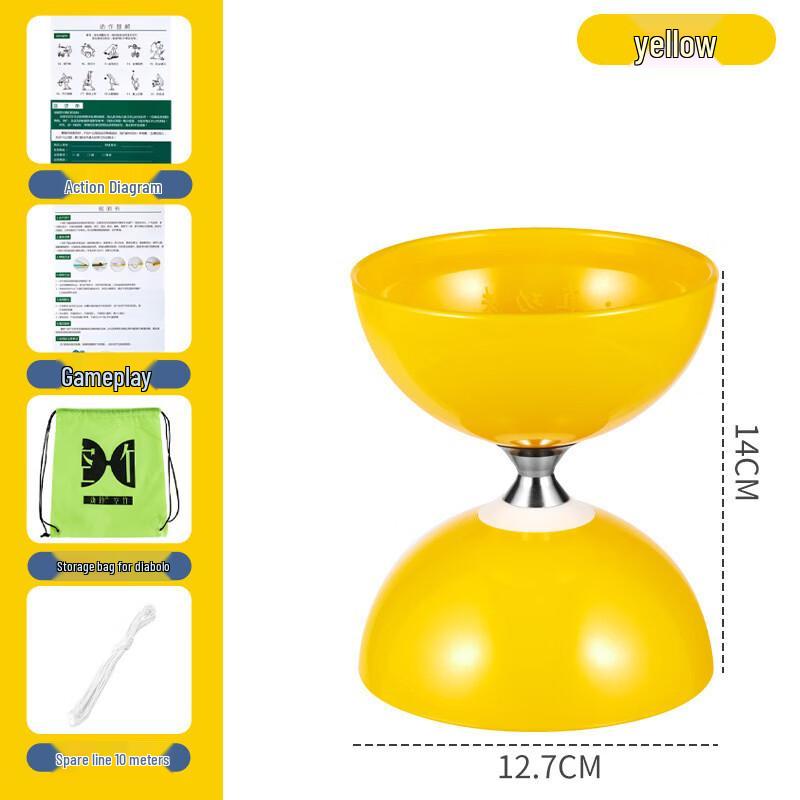 Triple Bearing Diabolo Set
