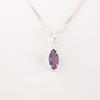 Natural Amethyst Gemstone 925 Sterling Silver Jewelry Handcrafted Women Pendant PP-59-3
