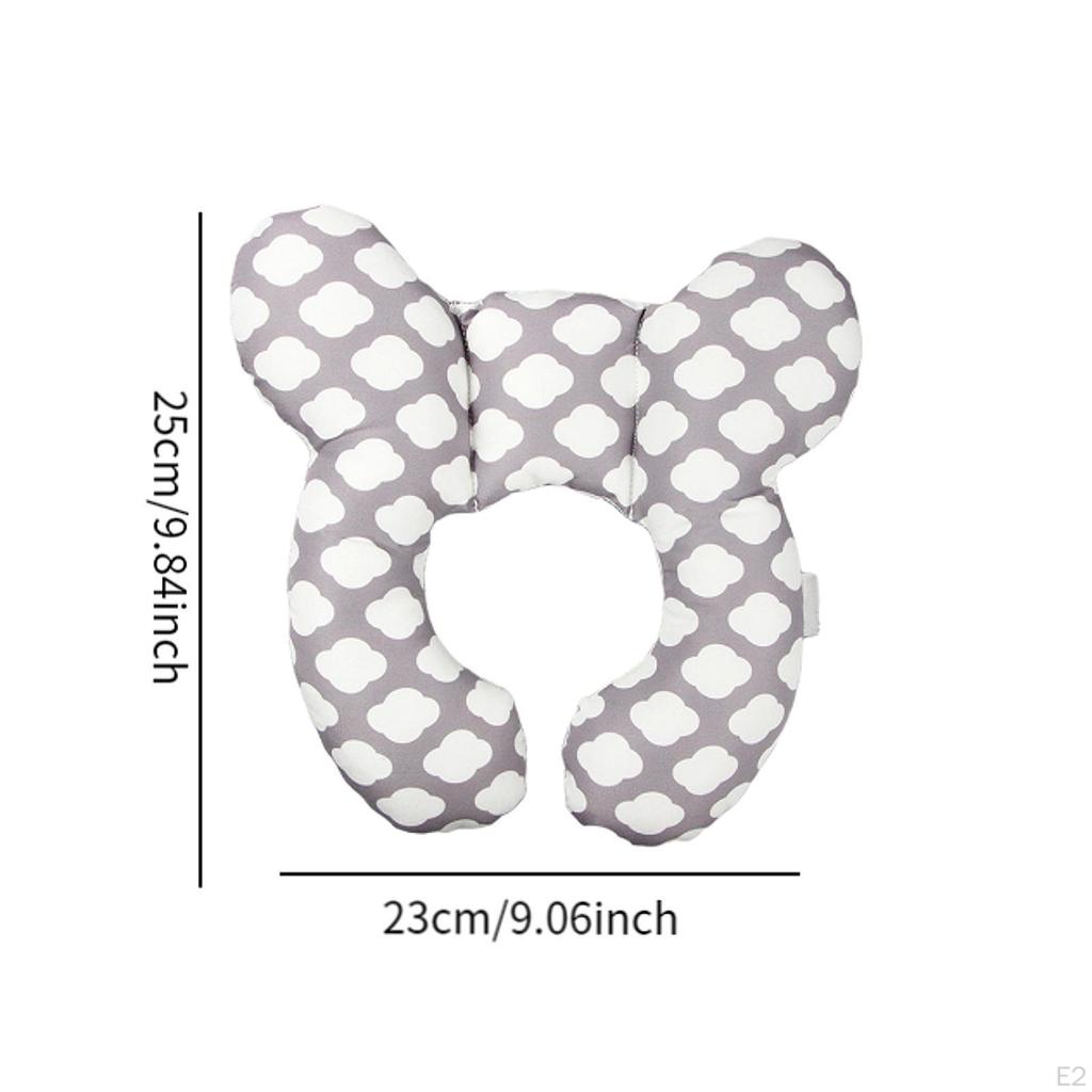 Baby Neck Support Pillow Feeding for Stroller Travel Infant Cloud