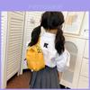 Trendy Children's Canvas Crossbody Bag With Stylish Letter Design For Boys