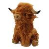 Highland Cow Plush Toy - Scottish Highland Cattle Simulation Doll