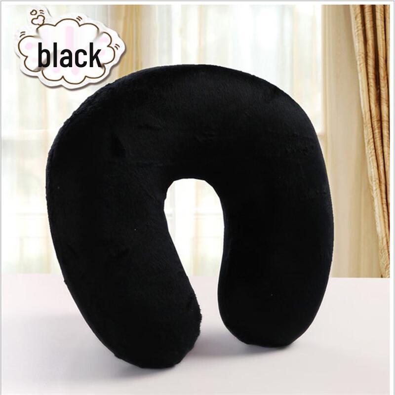 Oujiewang Portable Memory Foam Travel Neck Pillow