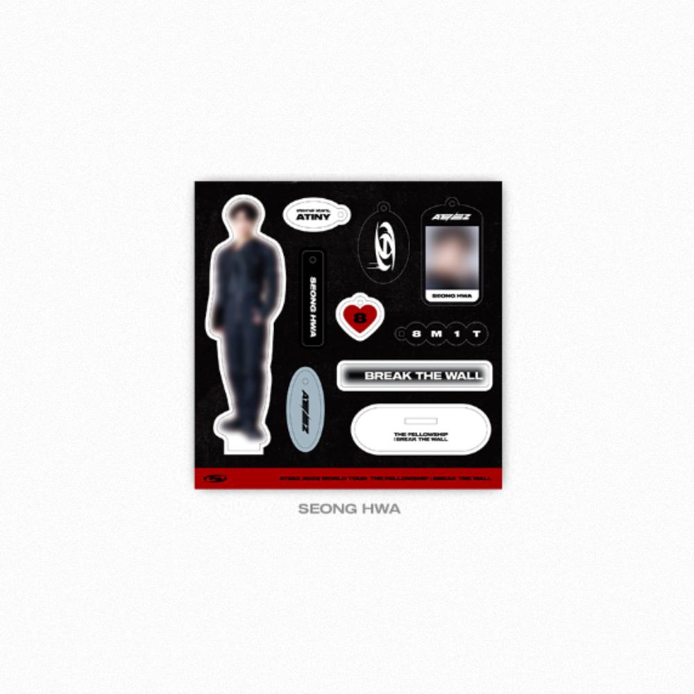 

Предзаказ ATEEZ БРАТСТВО: BREAK THE WALL ASIA Акриловый набор SEONG HWA