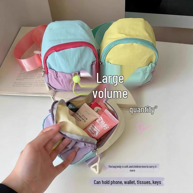 2025 Trendy Kids' Dopamine Crossbody Bag - New Style with Free Shipping