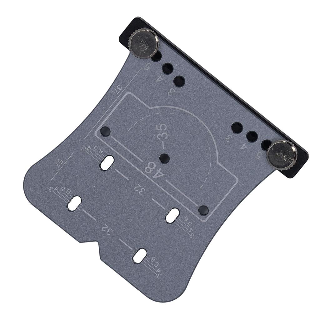 35mm Scharnierbohrlehre Aluminiumlegierung Bohrschablone Holzbearbeitung Stanzlokalisierer für Schrank