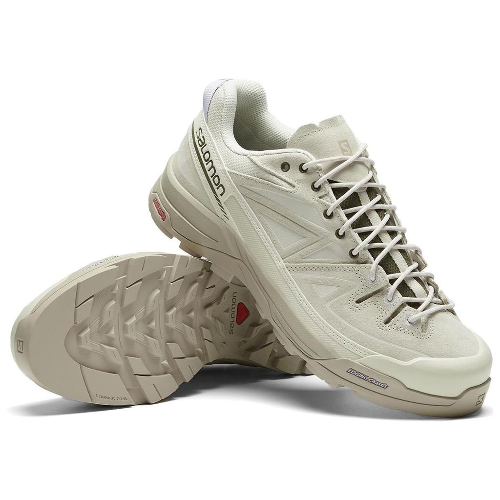 SALOMON X ALP Niedrige Laufschuhe Unisex Beige Grau L47596200